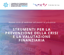 Ciclo webinar per la prevenzione della crisi d'impresa