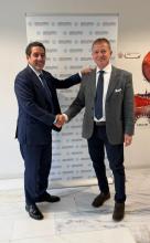 Giuseppe Riello, presidente uscente e Paolo Arena, neo presidente