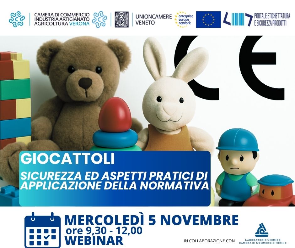 Immagine webinar sicurezza giocattoli 5/11